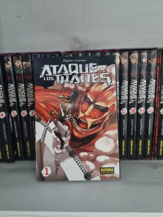 Coleción ATAQUE A LOS TITANES Manga 1-34