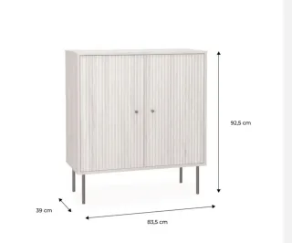 Aparador madera patas negras