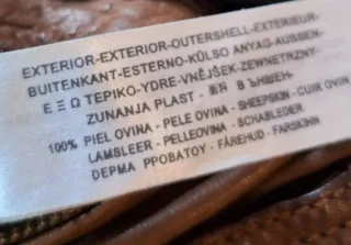 Chaqueta de piel estilo motero