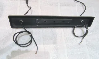 Lámpara Colgante de 2 Focos Cristal Metal