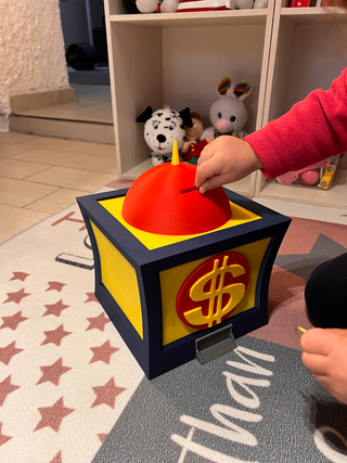 Salvadanaio Zio Paperone Stampa 3D