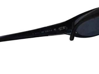 Gafas de sol D&G Y2K negras y plateadas