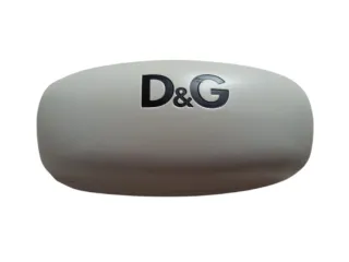 Gafas de sol D&G Y2K negras y plateadas