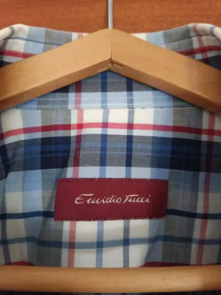 Camisa Emidio Tucci como nueva, pone talla 4 que L