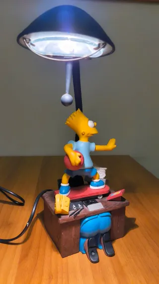 Lampada da Tavolo Bart Simpson Vintage