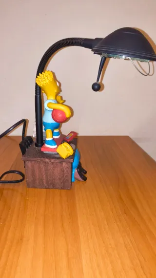 Lampada da Tavolo Bart Simpson Vintage