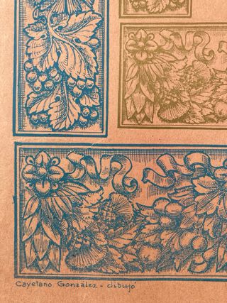 Cartel Sobre el Barroco Galería Juana de Aizpuru