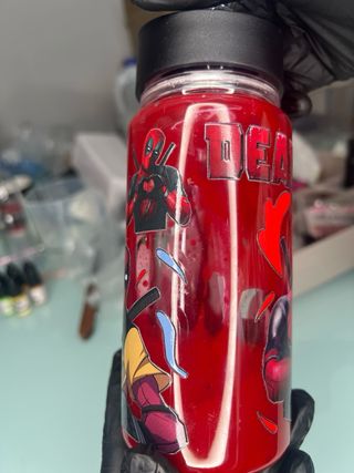 Vaso Snow Globe Deadpool Personalizado  648043607