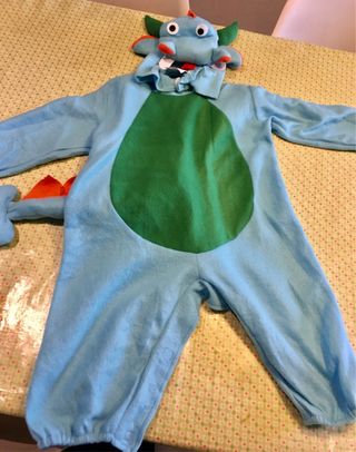 Disfraz Dragón Bebé 6-12 Meses