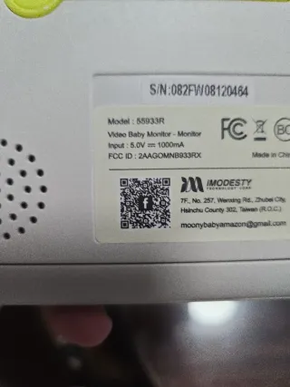 Cámara Vigilancia Bebé (2 Unidades)