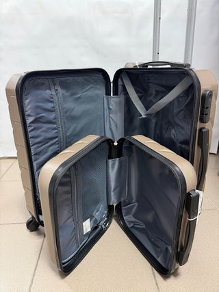 Maleta cabina y neceser