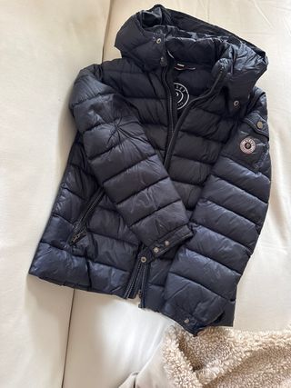 Cazadora plumas Reset niño azul marino T.10/12