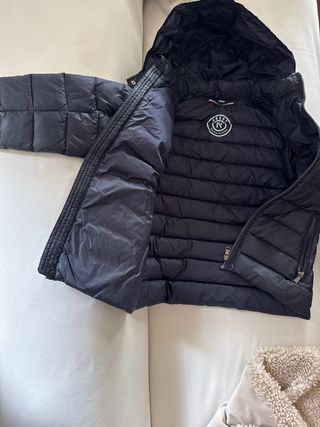 Cazadora plumas Reset niño azul marino T.10/12