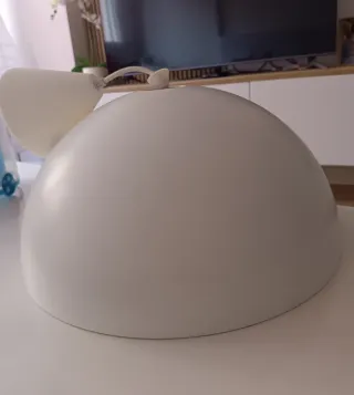 Lámpara de techo blanca