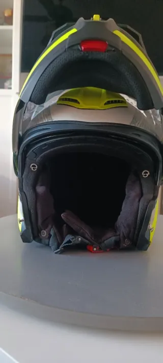 Casco Moto Schubert E1 Negro/Amarillo, Talla M