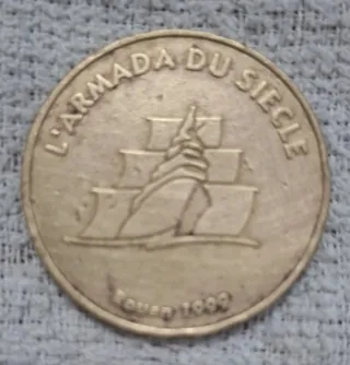 Medalla oficial Casa de la Moneda París