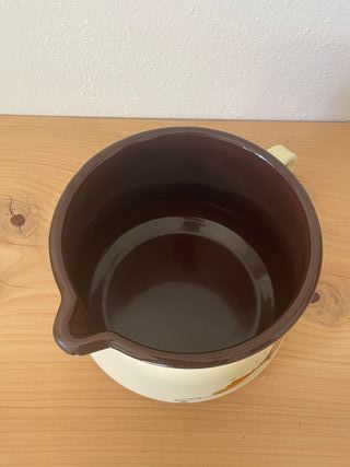Tazza in Metallo smaltato Vintage