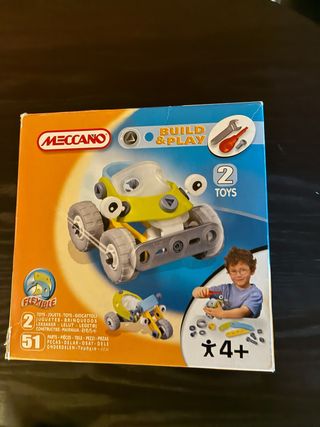 Meccano Build & Play 2 Toys 51 Parts