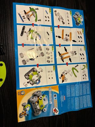 Meccano Build & Play 2 Toys 51 Parts