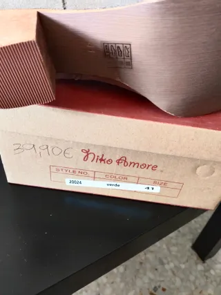 Botines Niko Amore Talla 41 Beige Sin Estrenar