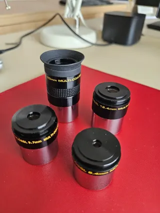 4 Oculares Meade Super Plossl