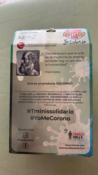 Figura TMinis enfermero solidario