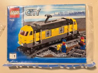 Locomotiva Lego City 7939 Gialla