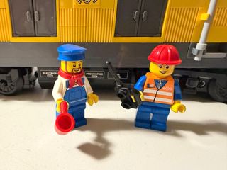 Locomotiva Lego City 7939 Gialla