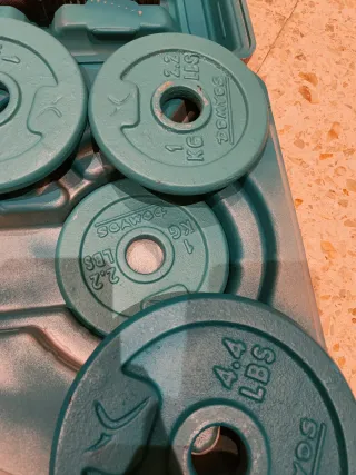 Maleta Mancuernas 8kg DOMYOS