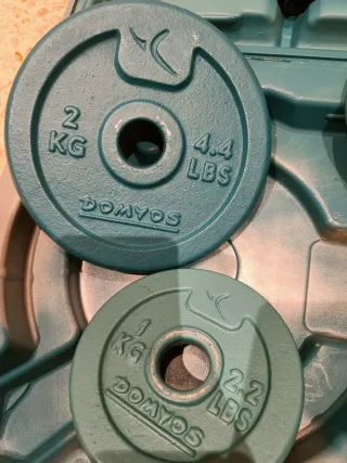 Maleta Mancuernas 8kg DOMYOS