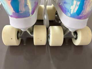 Patines blancos niña talla 30 equivale 18,5 cm apr