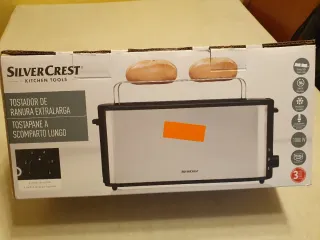 Tostadora SilverCrest Ranura Extralarga