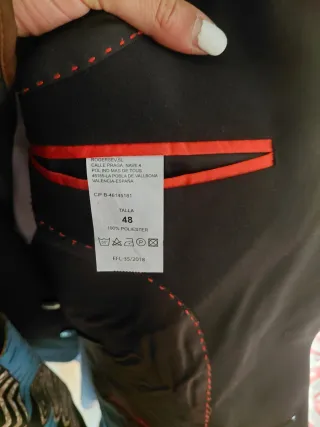 Americana negra hombre