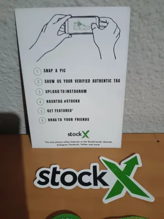Certificado de Autenticidad StockX para Zapatillas