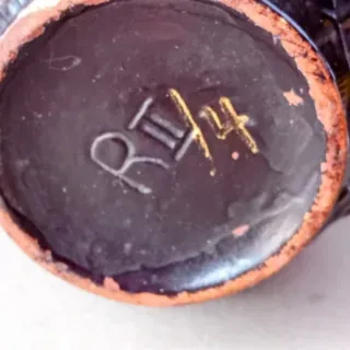 Johann Maresch Bohemia Jugendstil vaso