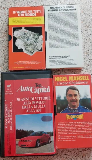 Videocassette VHS Sport Auto