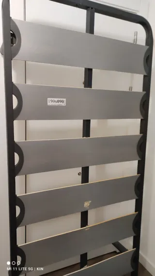 Somier metálico y de madera