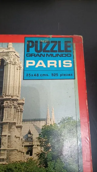 Puzzle Gran Mundo Paris 525 Piezas