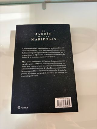 Libro El jardín de las mariposas