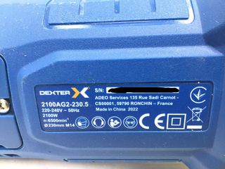 radial dexter 2100ag2-230.5