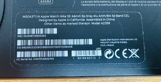 Apple Watch SE Nike 2da Gen