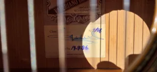 Guitarra flamenca  Valeriano Bernal (Padre)