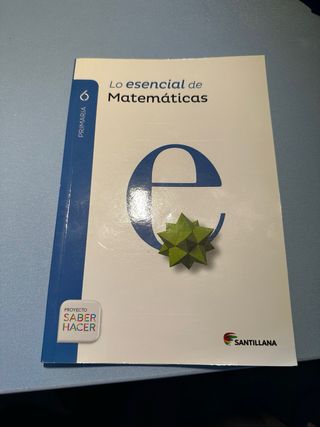 Matemáticas, 6 Primaria