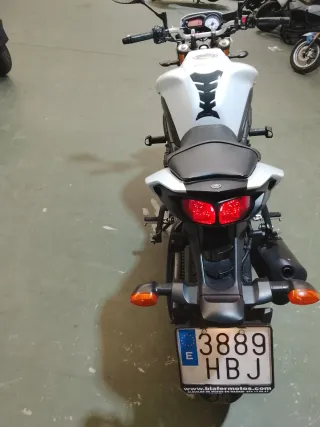 Yamaha FZ8 Naked Blanca