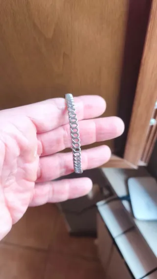 Bracciale Argento Rondelle Morbido