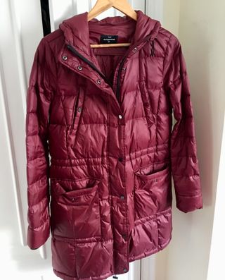 Plumífero plegable talla M