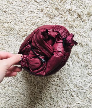 Plumífero plegable talla M