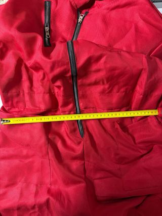 Disfraz Mono Rojo La Casa de Papel Talla S