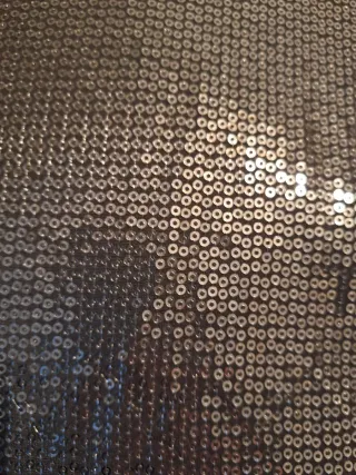 Camiseta Top lentejuelas Zara verde talla L