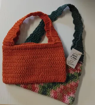 Bolso de mano artesanal nuevo
